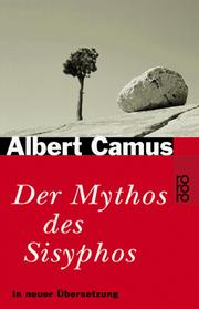 Le mythe de Sisyphe cover